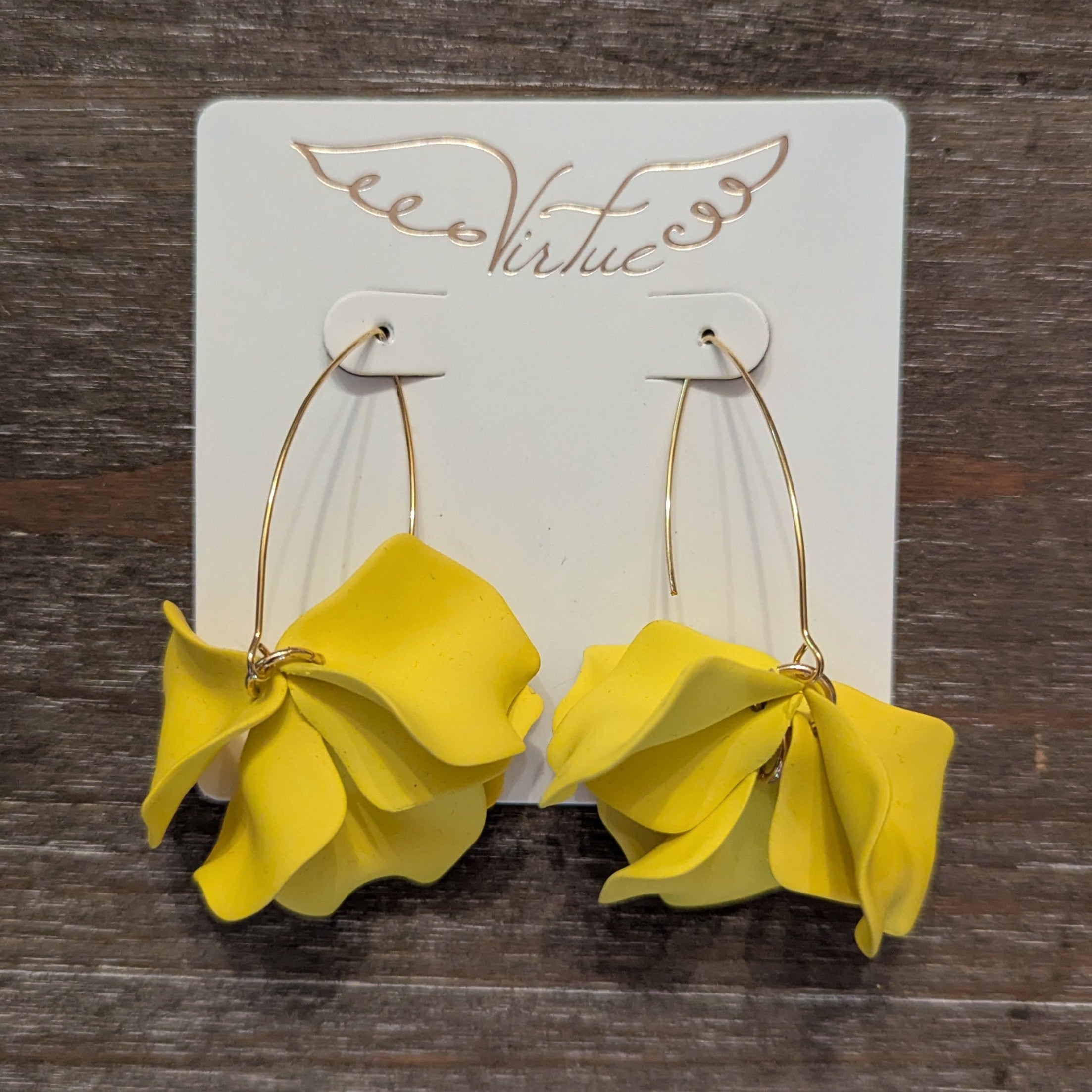 Hyacinth Tiered Marquis Earrings