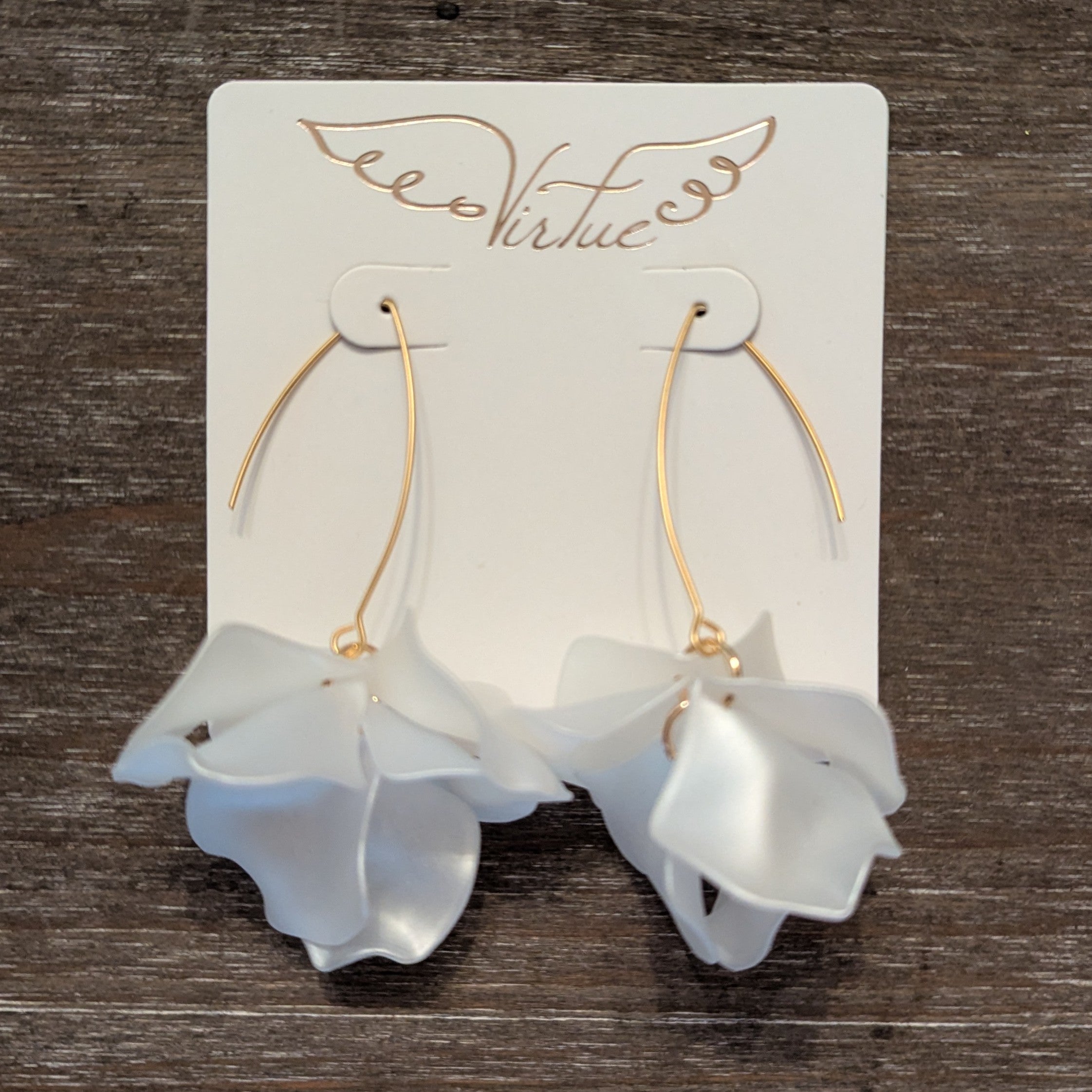 Hyacinth Tiered Marquis Earrings