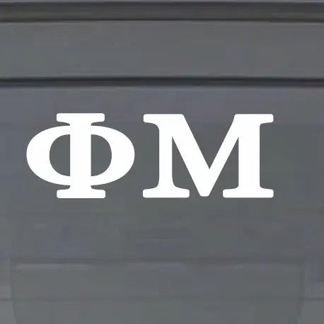 Sorority Car Decals