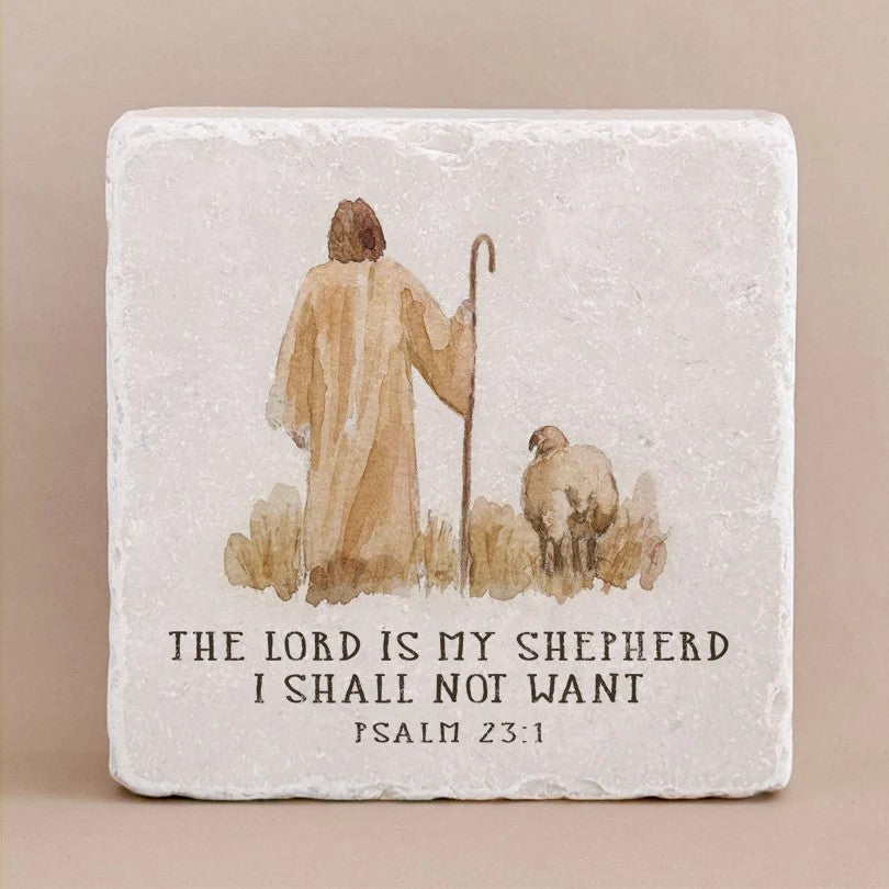 Scripture Marble Stone - Small