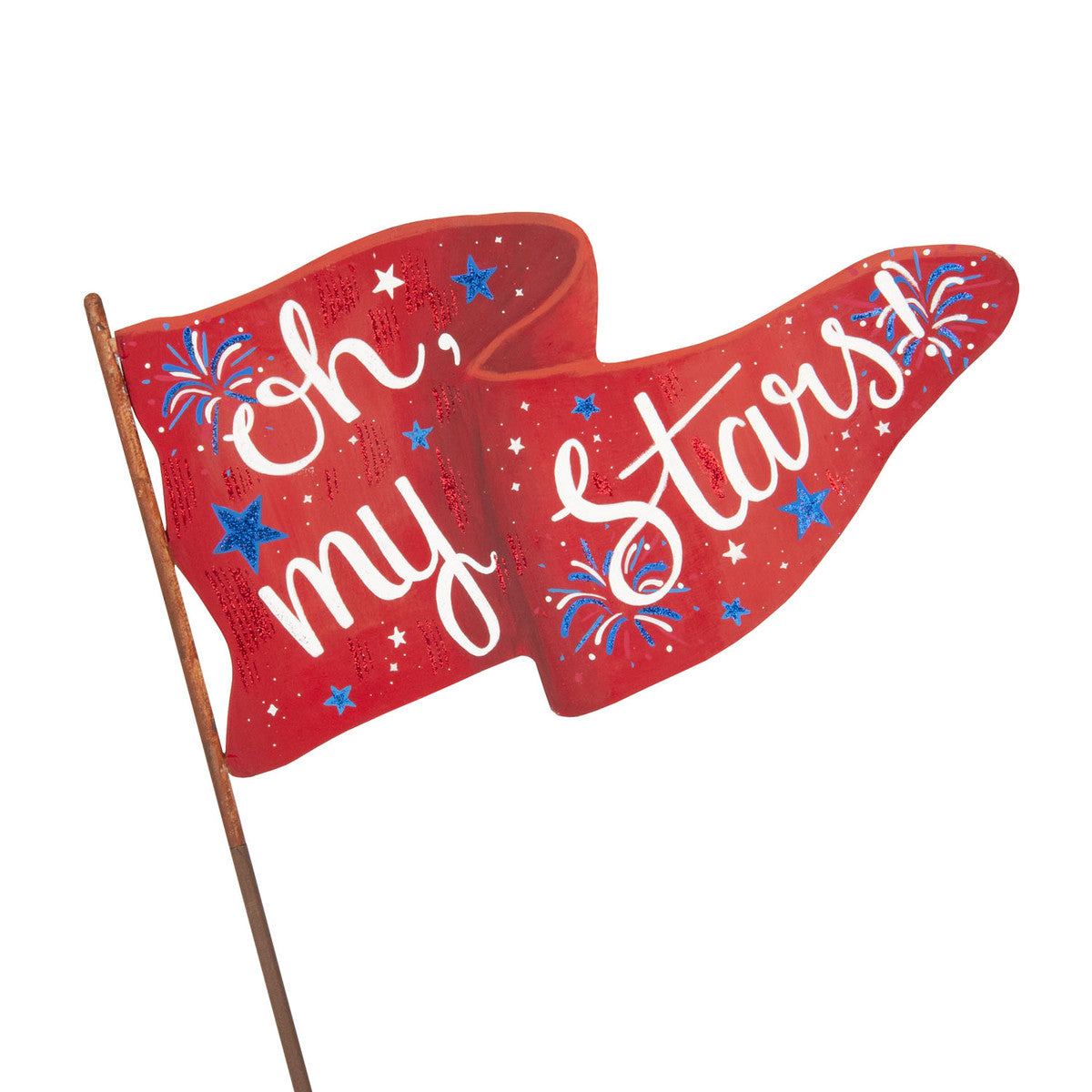 "Oh My Stars" Pennant Flag / Stake