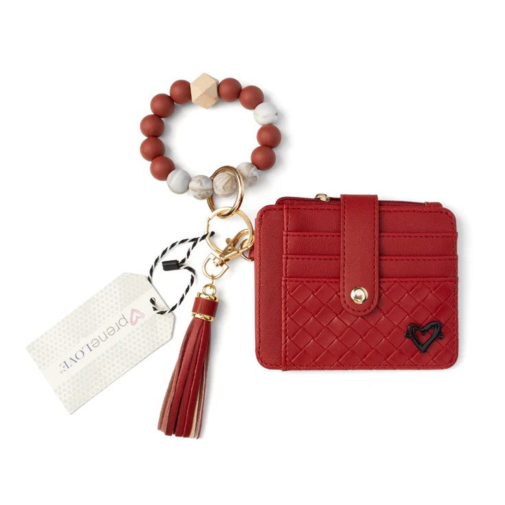 Calgary Vegan Leather Bracelet & Card Case