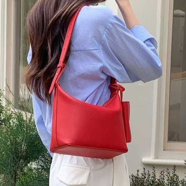 Microfiber Leather Shoulder Bag