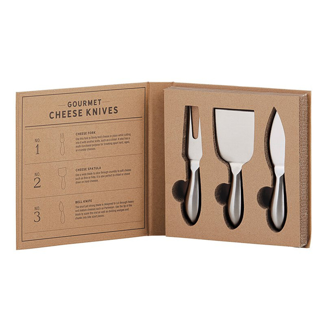 Gourmet Cheese Knives Gift Set - 3