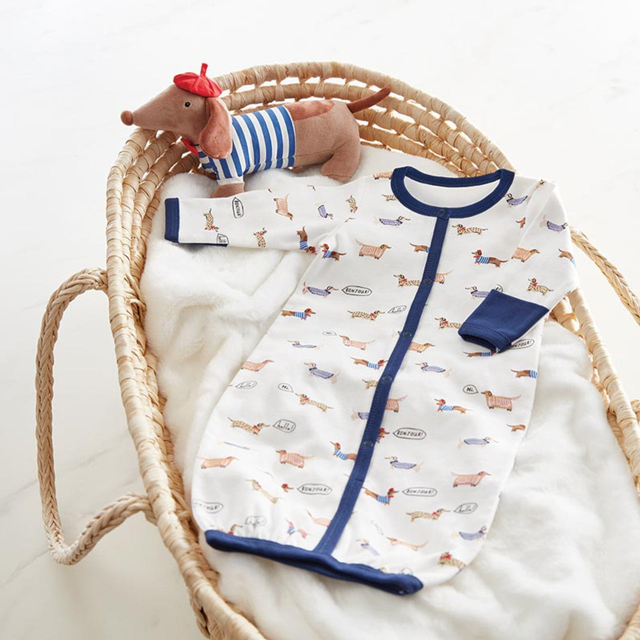 Bonjour Newborn Gown