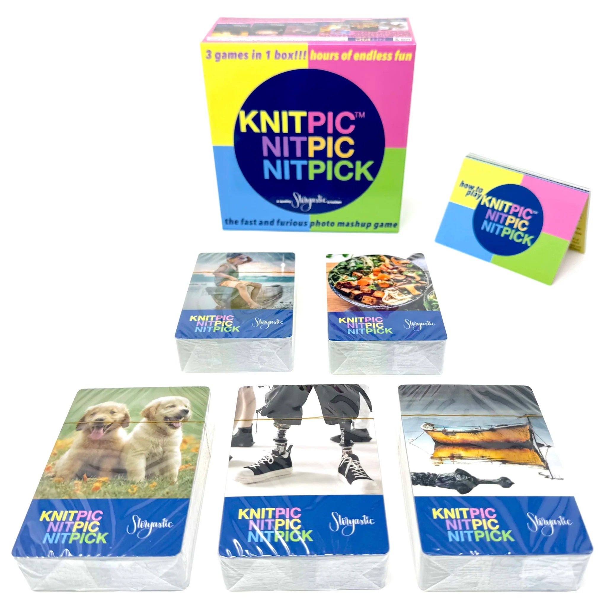 KnitPic: The Fast & Furious Photo Mashup Game