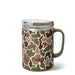 Enjoy your coffee or stay hydrated all day with our Large Camper Mugs. Designed with increased capacity, they hold more of your favorite beverage to keep you fueled through cold mornings or outdoor adventures. The secure lid prevents spills, while the sturdy handle ensures comfortable and easy use wherever you go. Perfect for campers, commuters, or anyone needing reliable hydration on the move.

Details:

Holds up to 24oz
Keeps drinks cold 9+ hours and hot 3+ hours
HANDLE TYPE
Double-walled, vacuum-sealed, 