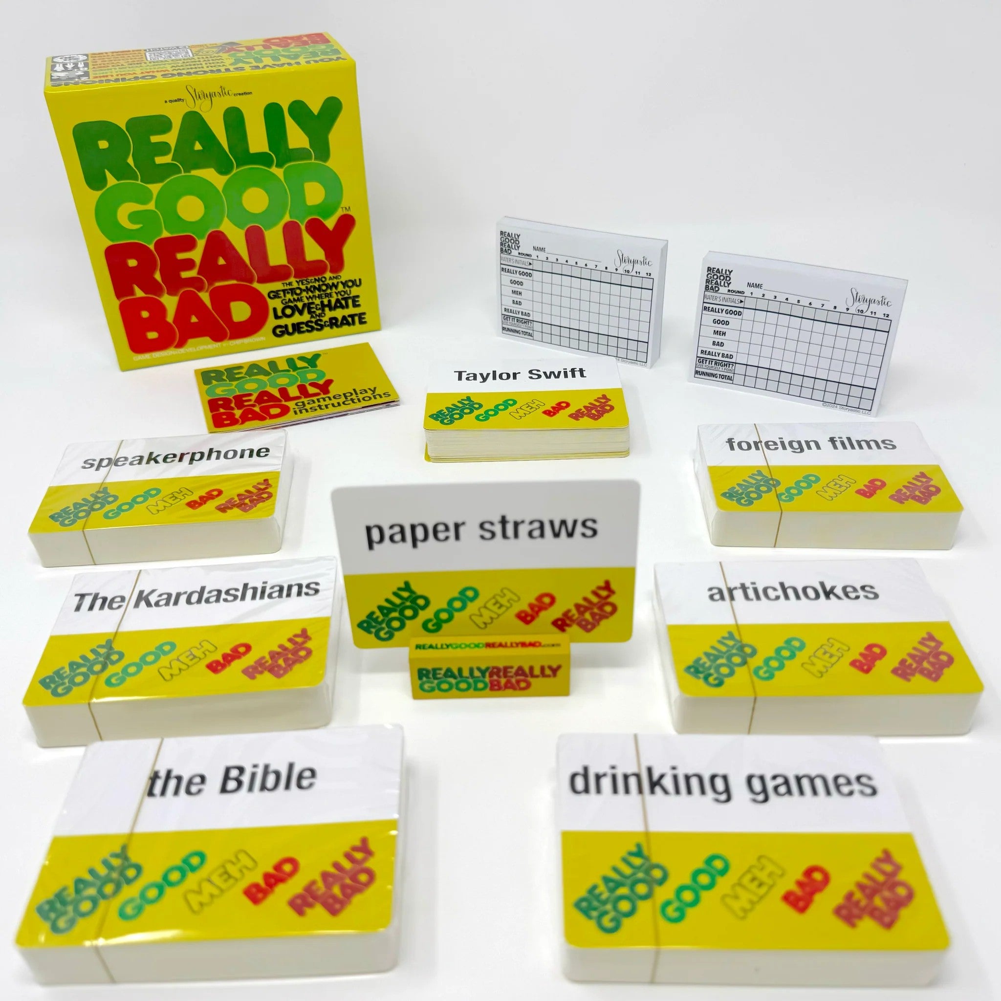 Really Good Really Bad: The Get to Know You Guess & Rate Game