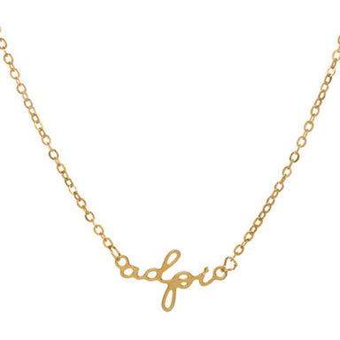 Show off your spirit with the Script Name Sorority/Greek Necklace! Crafted with a 22k-yellow gold plate and featuring a lobster claw closure, this stunning accessory is perfect for a special gift. Let your Sorority pride and honor shine with the Phoebe necklace!  16" - 18" in length Script measures 1" in length