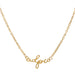 Show off your spirit with the Script Name Sorority/Greek Necklace! Crafted with a 22k-yellow gold plate and featuring a lobster claw closure, this stunning accessory is perfect for a special gift. Let your Sorority pride and honor shine with the Phoebe necklace!  16" - 18" in length Script measures 1" in length