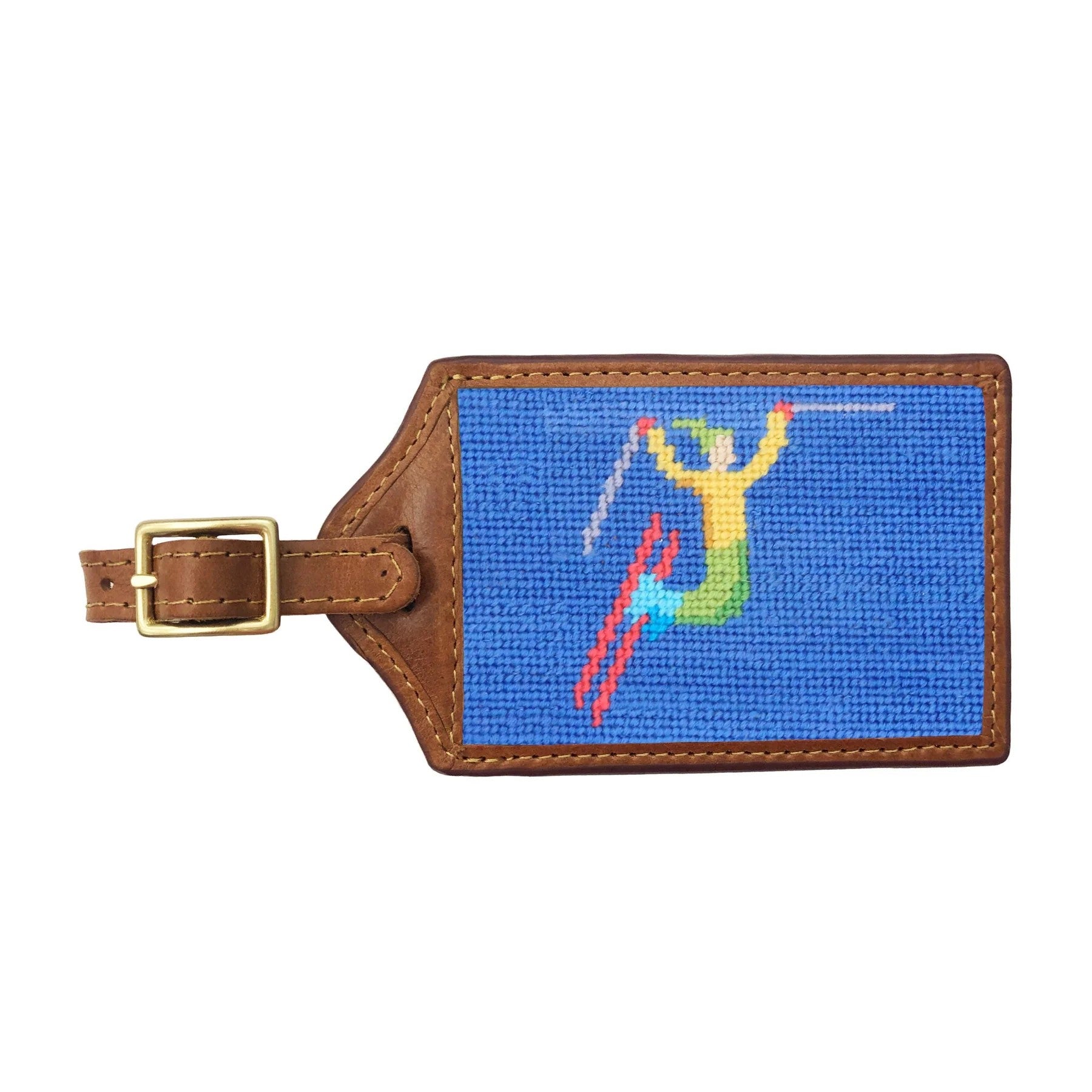 Needlepoint Luggage Tag