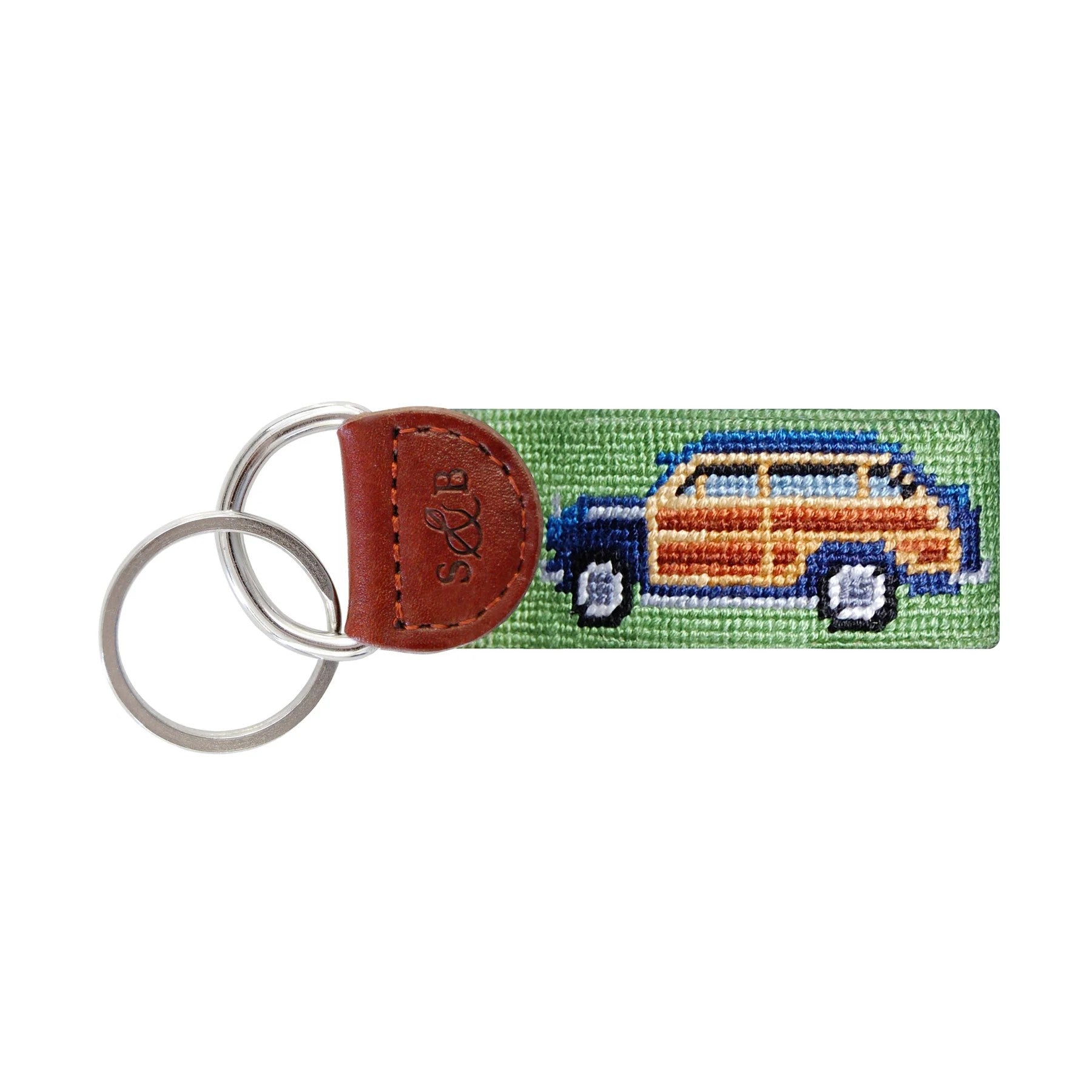 Needlepoint Key Fob