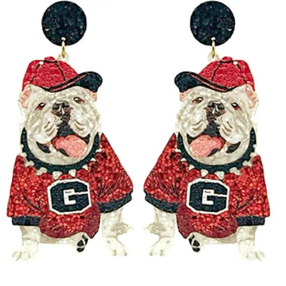 Sparkly Collegiate Earrings