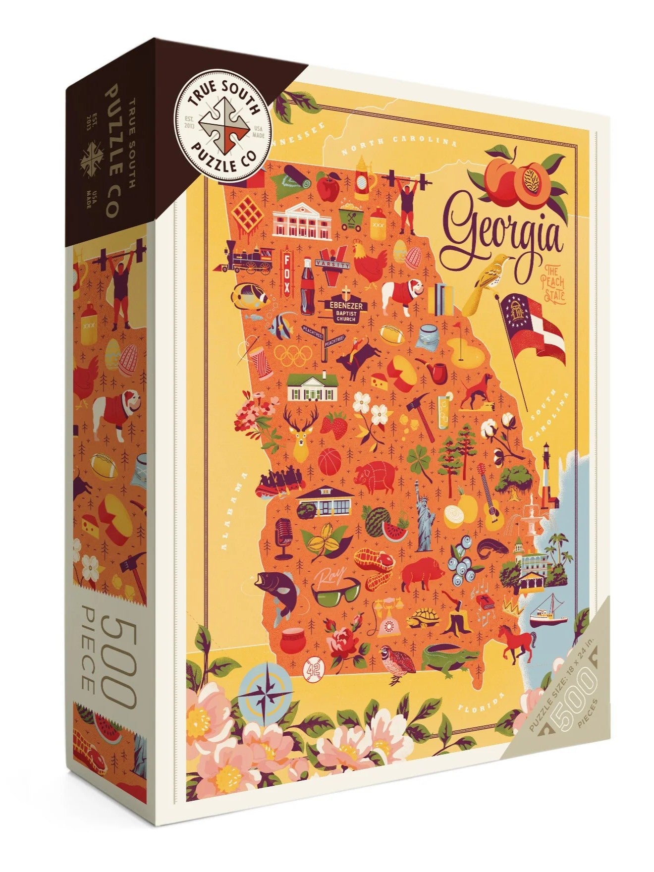Georgia - The Peach State Puzzle