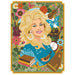 Artist Lucie Rice has captured the joy of one of musics legends. Sitting atop a stack of books, a nod to one of her many charitable efforts, Dolly will capture your heart with her million dollar smile.

True South puzzles are made with 80-point blue board, which creates a thicker puzzle piece with a more solid "hand."
All of our puzzles are stamped with metal dies made by one of the few artists in the world who creates jigsaw puzzle die masters by hand.
Puzzle images are created in a collaborative effort be