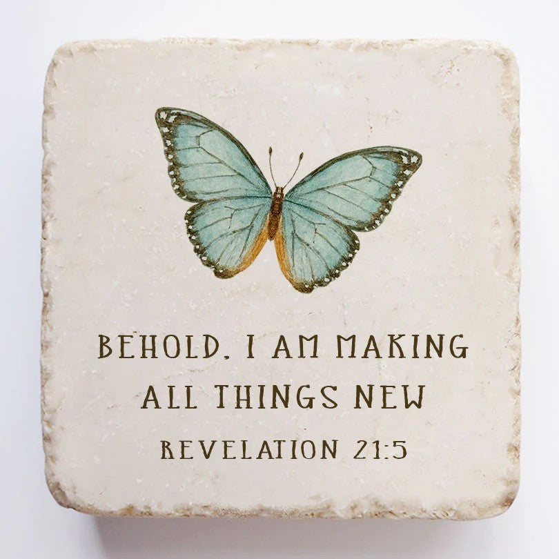 Scripture Marble Stone - Small