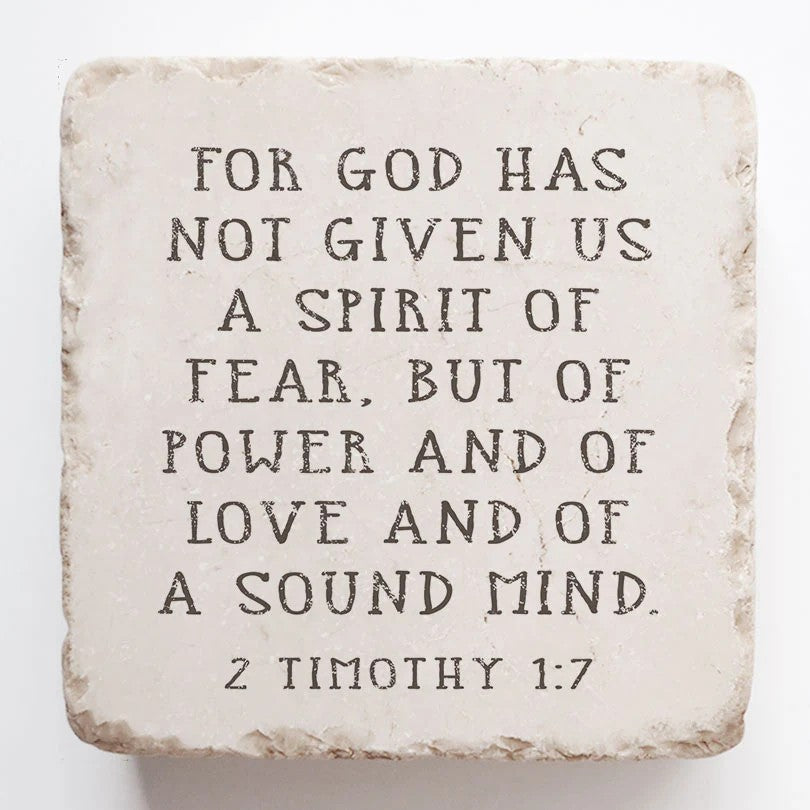 Scripture Marble Stone - Small