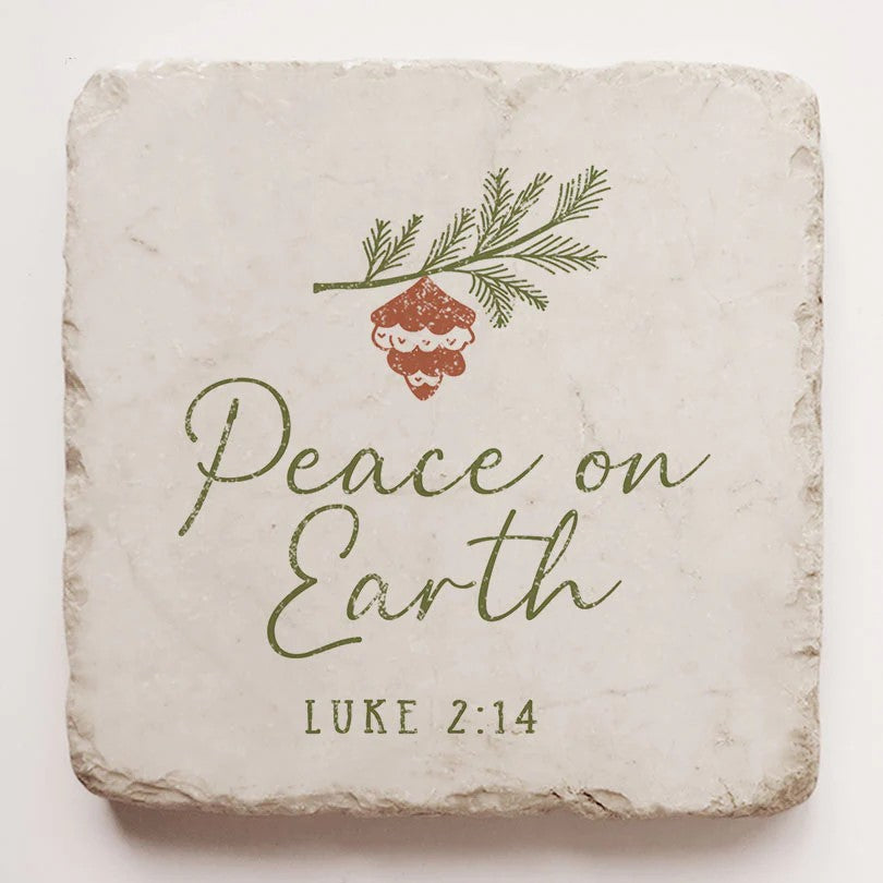 Scripture Stone Coaster