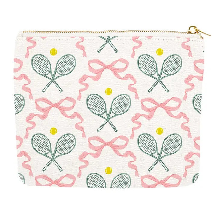Fun Canvas Tennis Pouch