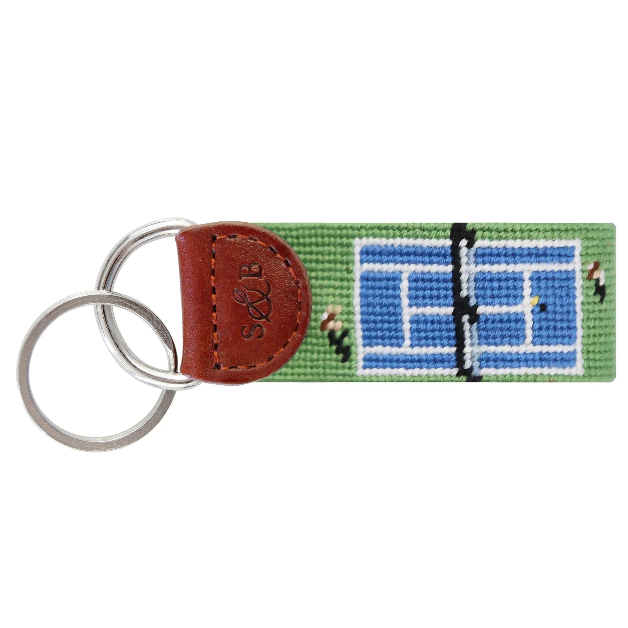 Needlepoint Key Fob