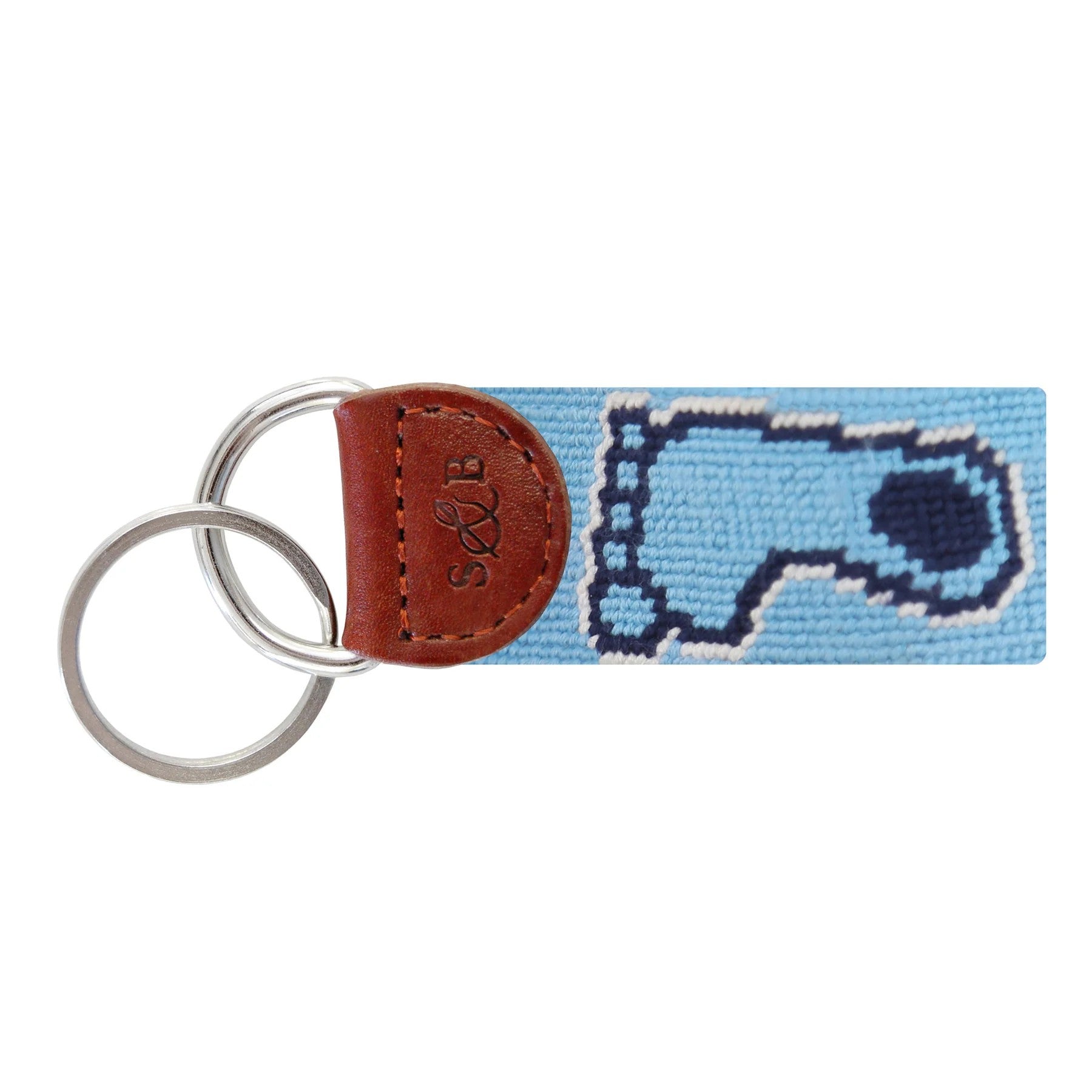Needlepoint Key Fob