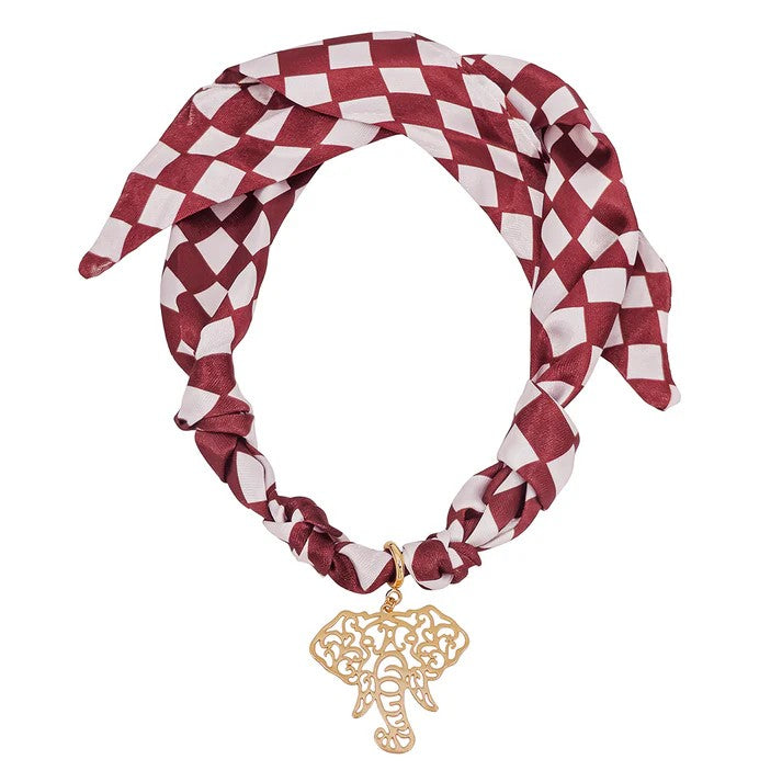 Show your school spirit in style with our Collegiate Scarf Necklaces. Fun and fashionable, these accessories are perfect for game day, letting you support your team while looking effortlessly chic. Stay game day ready and stylish all season long.