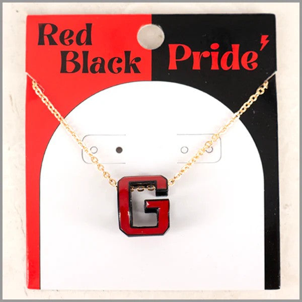 Collegiate Initial Necklaces