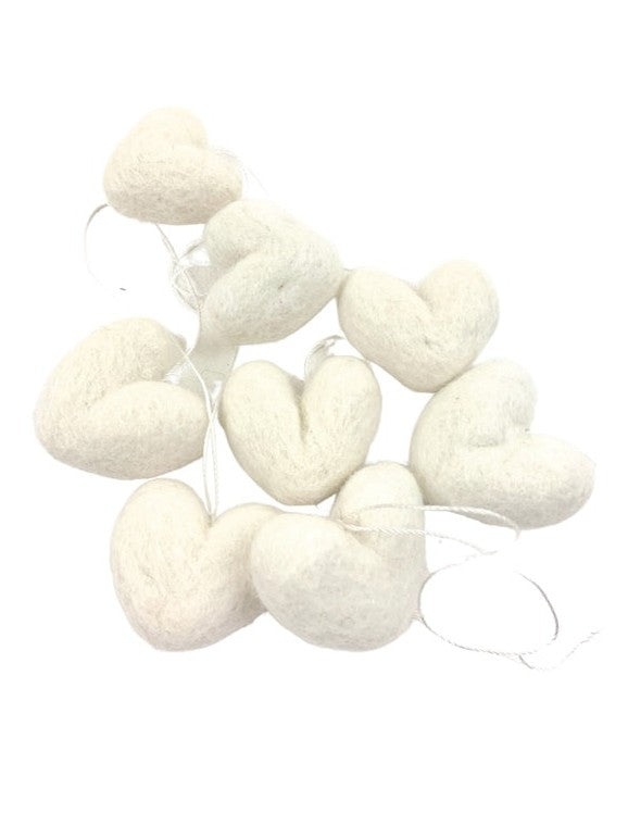 Valentines Felt Ornaments