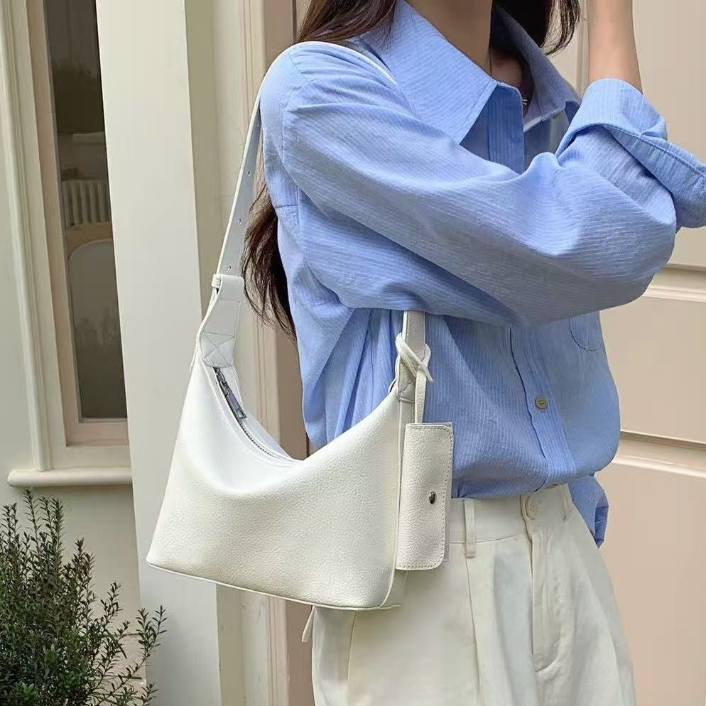 Microfiber Leather Shoulder Bag