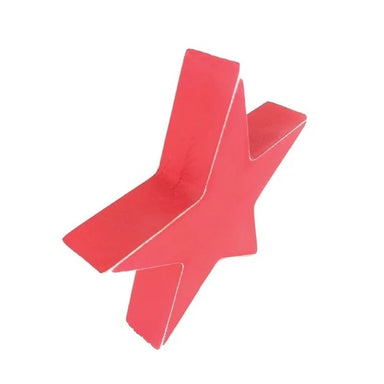Display your affection with this patriotic wooden stars. Each letter stands a commanding 7.75 inches tall in eye-catching vibrant red, white or blue, crafted with substantial thickness to stand proudly on its own. Whether arranged on a tabletop, mantel, or shelf, this decorative piece instantly transforms any space.

Approximate dimensions: 7.75" x 1.5"