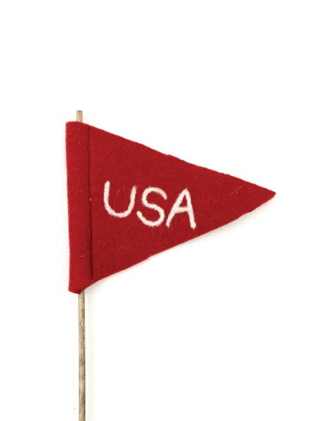 4th of July Felt Flags