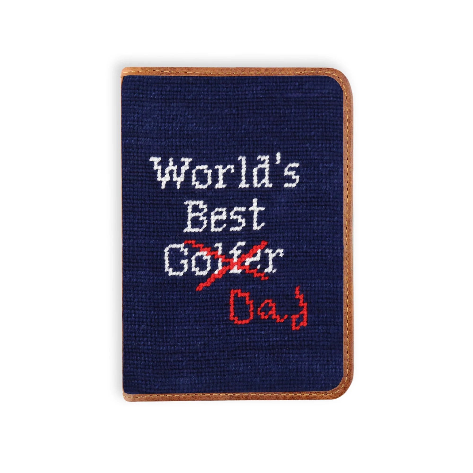 No matter what you shoot on the course, always look good with our Needlepoint Golf Scorecard Holders. Each holder features 100% hand-stitched needlepoint on the front paired with full grain Italian leather on the back for a sophisticated, durable finish. Keep your scorecard dry and protected in your back pocket during those hot summer rounds. A perfect blend of style and function for any golfer.

Details:

100% hand-stitched needlepoint
Stitched with French cotton thread
Full grain Italian leather
Pencil ho