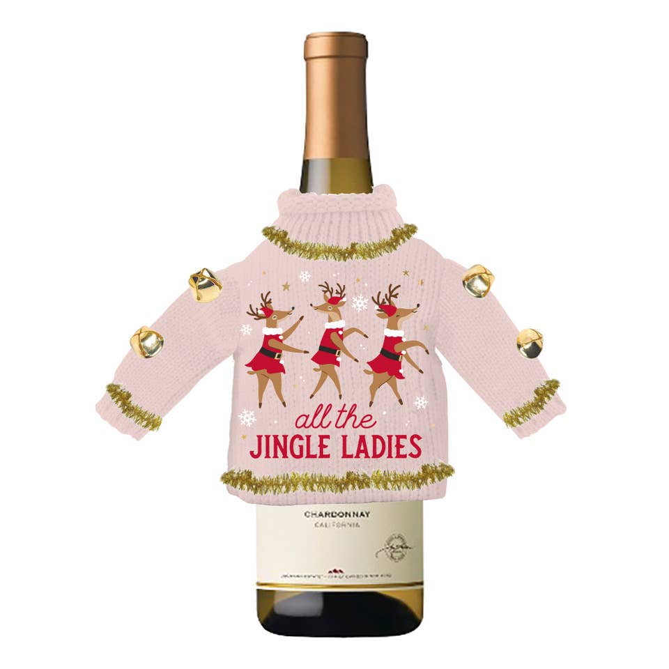 Funny Wine Bottle Sweaters