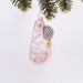Celebrate your love of the game with this elegant pale pink and silver glass ornament, hand-painted with meticulous detail. Shaped like a chic tennis bag, it perfectly captures your sporty spirit while adding festive sparkle to any holiday display. Whether you're decorating your tree, garland, or wreath, this stunning piece brings together athletic passion and seasonal charm. An ideal gift for fellow tennis enthusiasts who appreciate both style and sport.