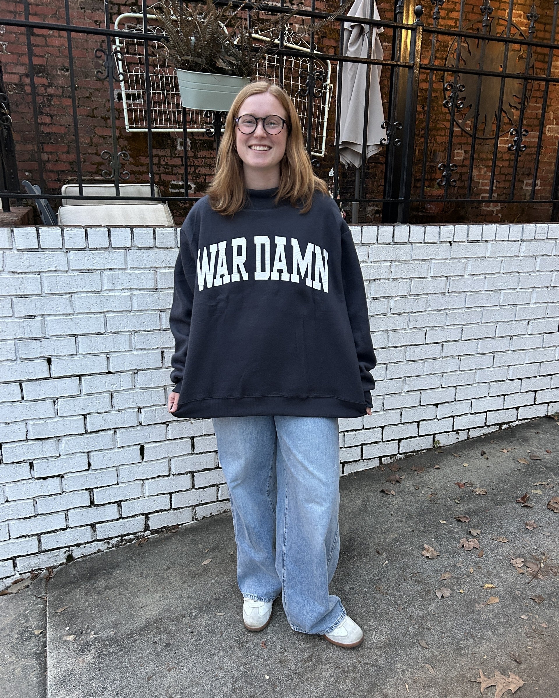 "TIGERS" & "WAR DAMN" Reversible Sweatshirt