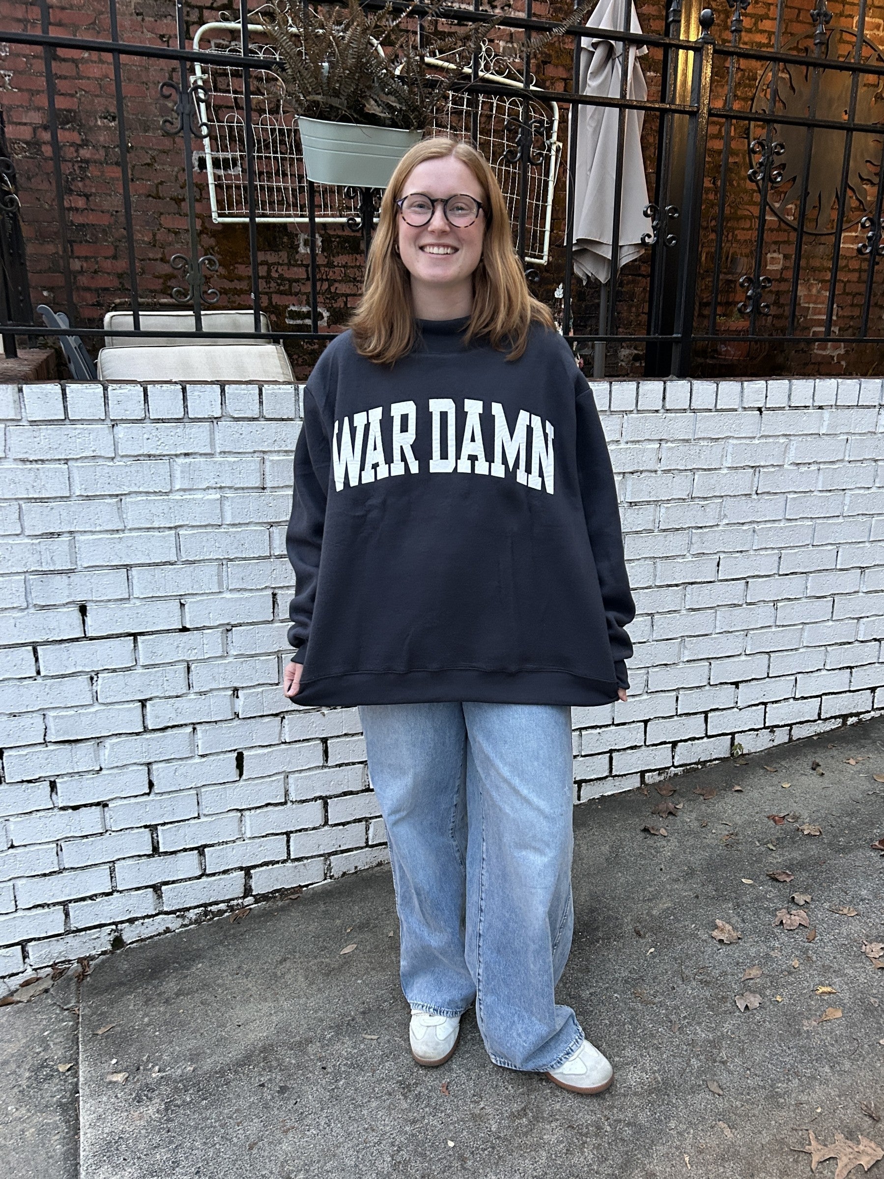 "TIGERS" & "WAR DAMN" Reversible Sweatshirt
