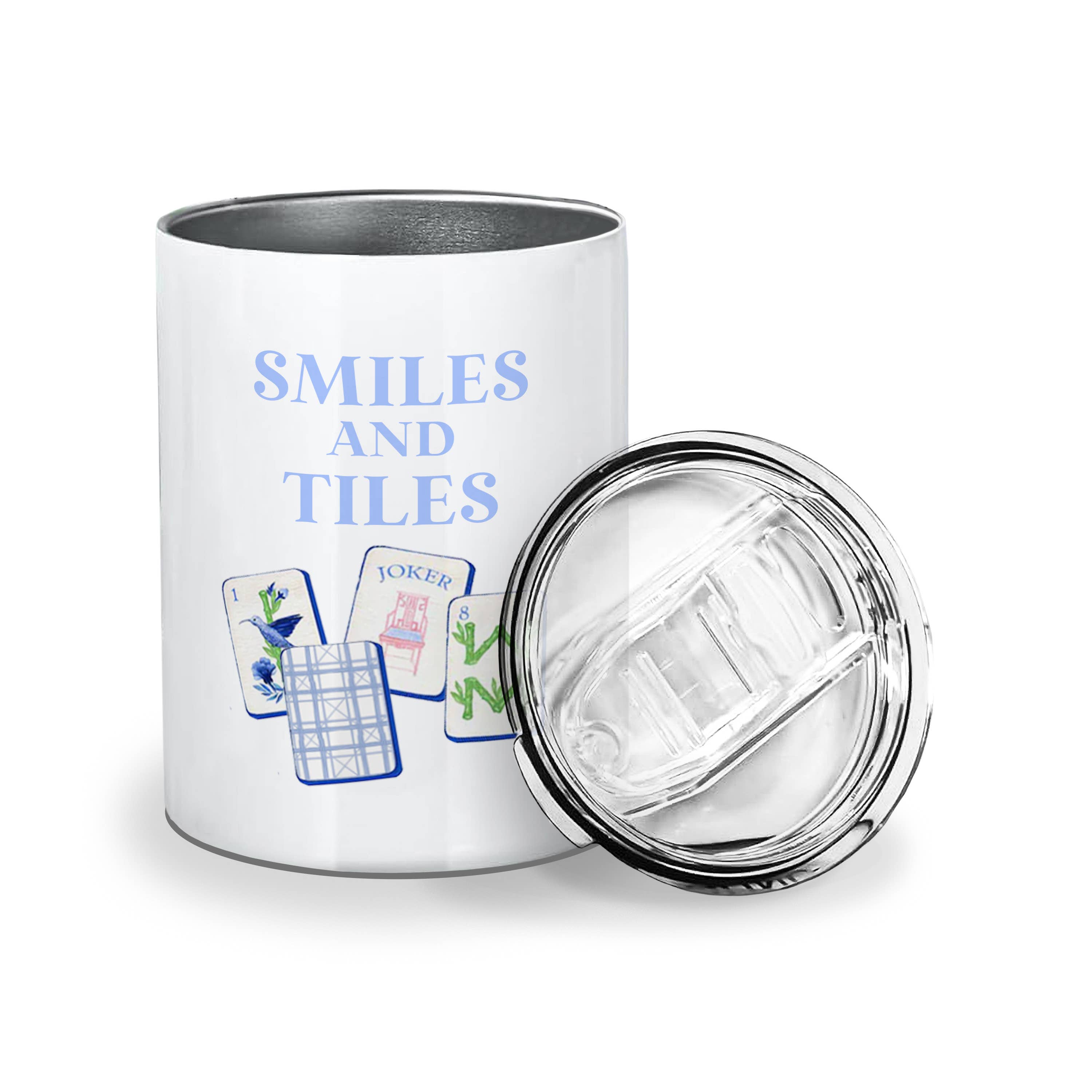 Insulated Everything Tumbler - Smiles and Tiles - Mahjong