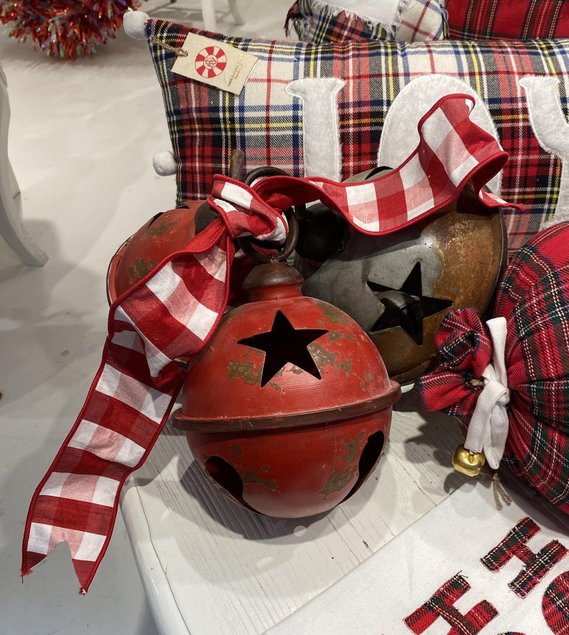 7” Red Jingle Bell