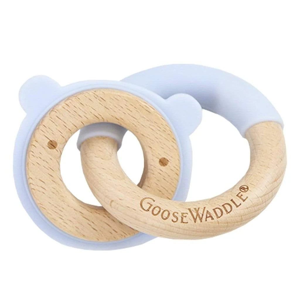Silicone & Wood Teether