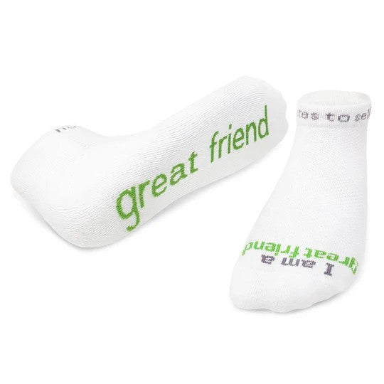 Low-Cut Positive Affirmation Socks - Unisex