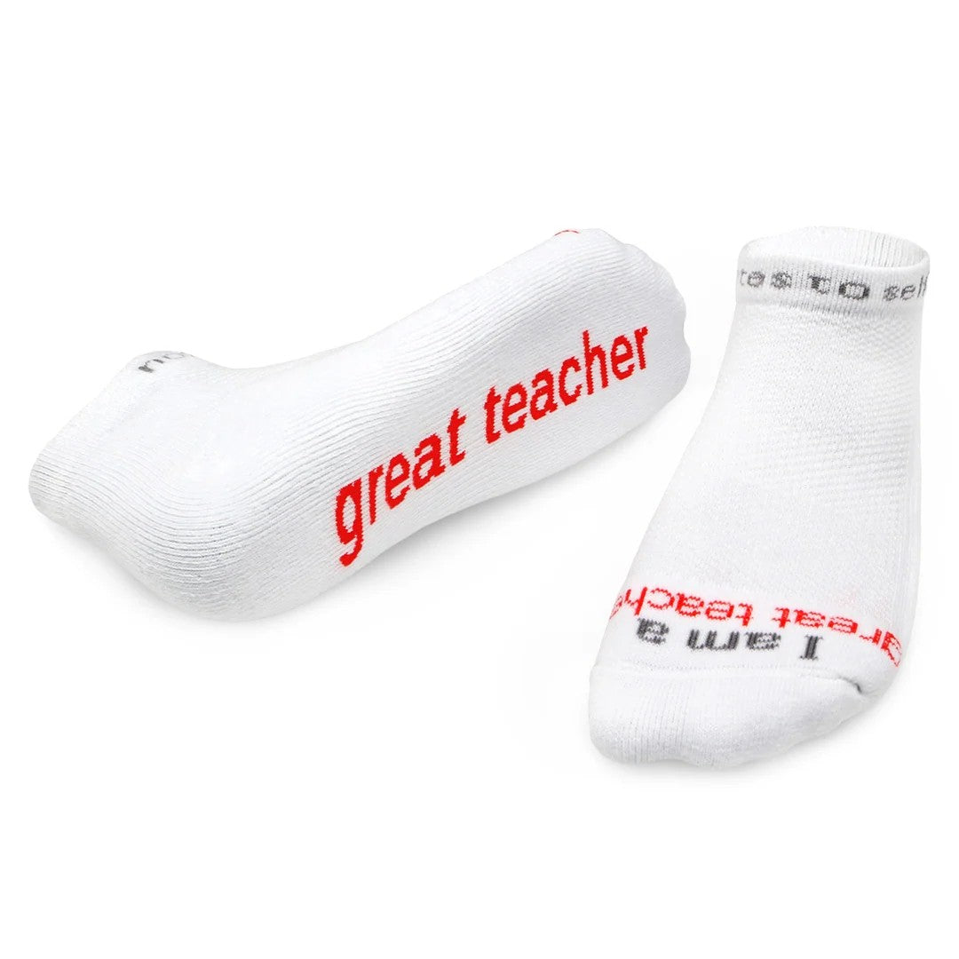 Low-Cut Positive Affirmation Socks - Unisex