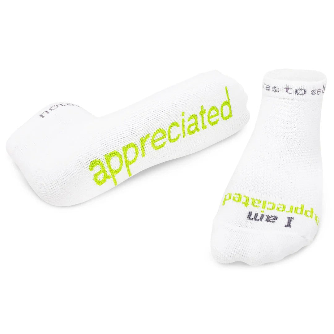 Low-Cut Positive Affirmation Socks - Unisex