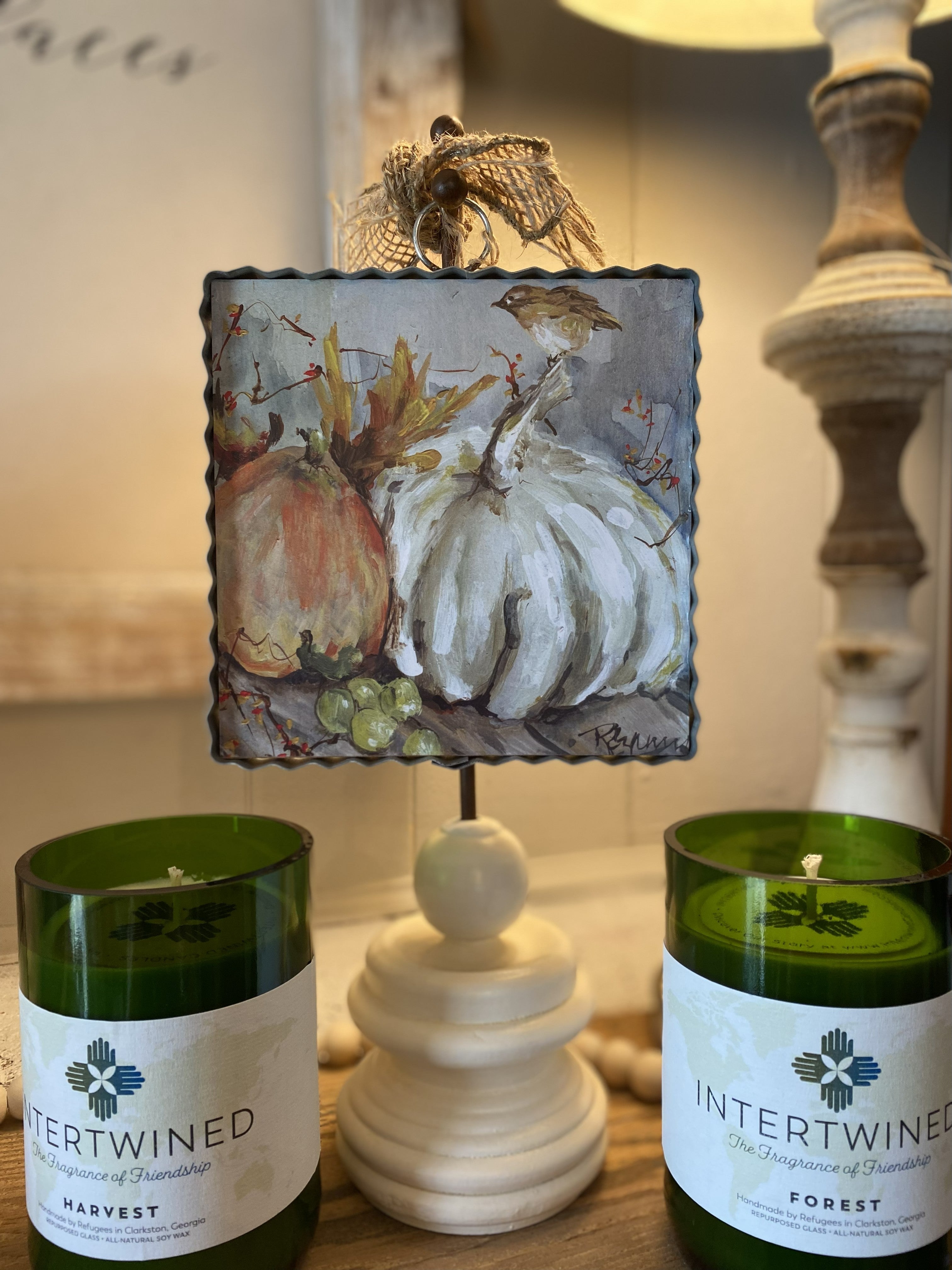 Wooden Display Bases for Round Top Collection