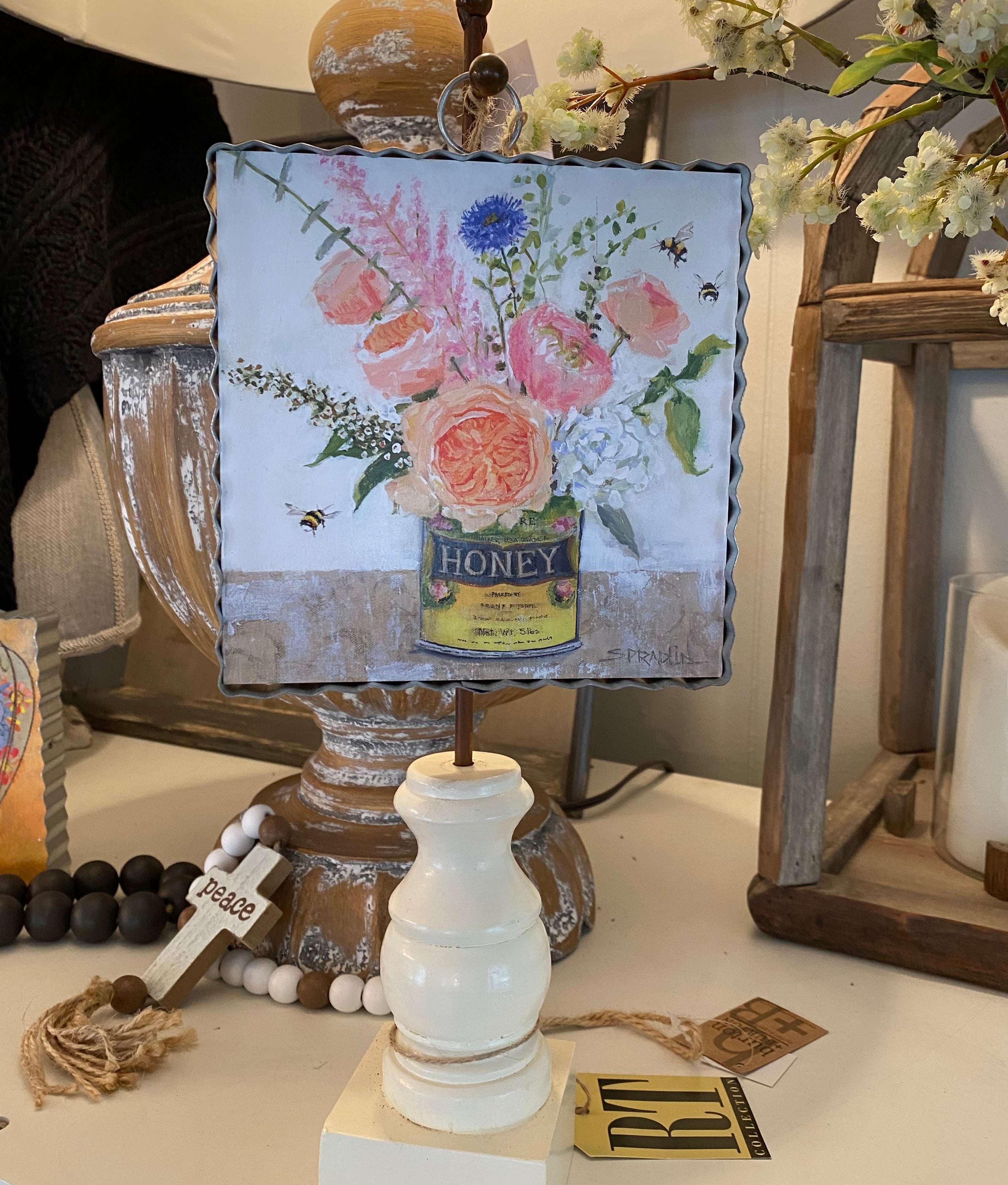 Wooden Display Bases for Round Top Collection