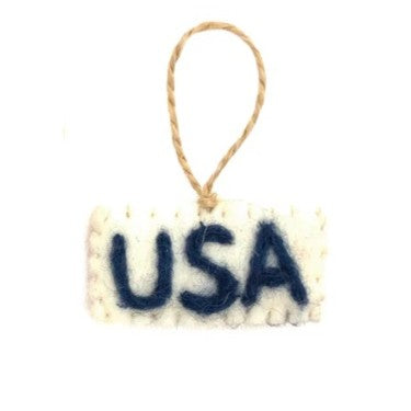 4th of July Felt Ornaments