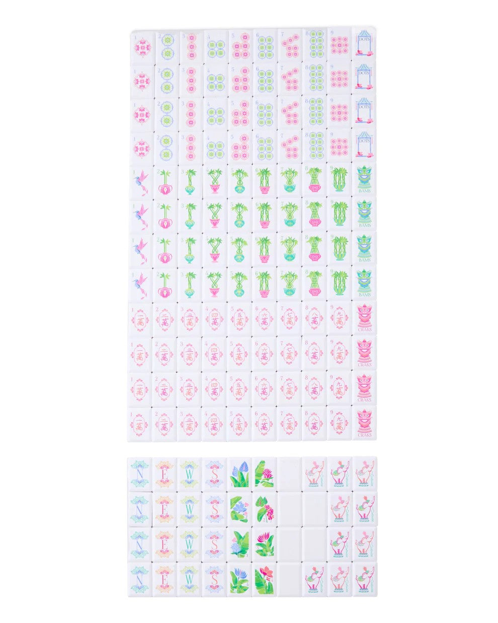 Mahjong Debutante Tile Sets
