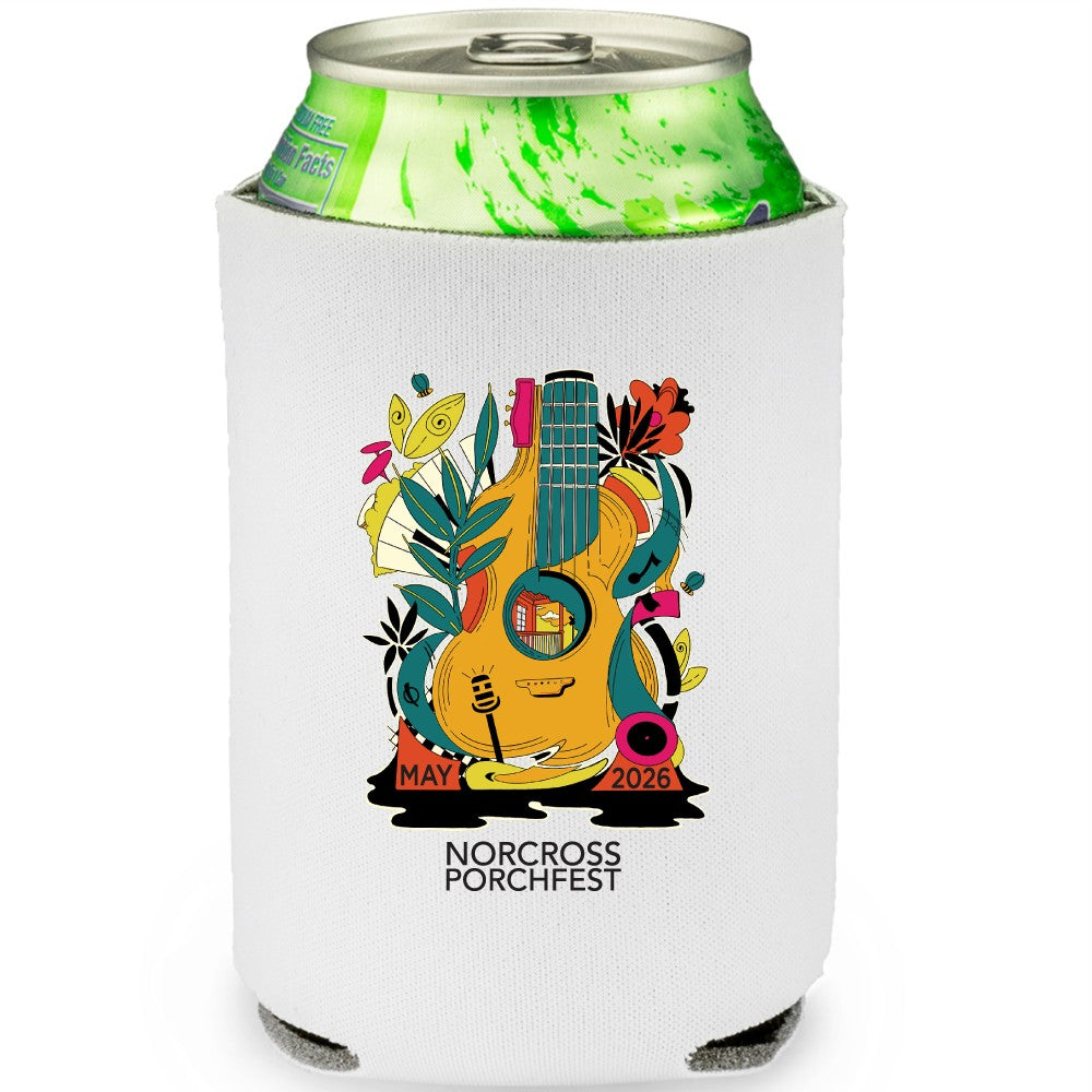 Norcross Porchfest Commemorative Koozie