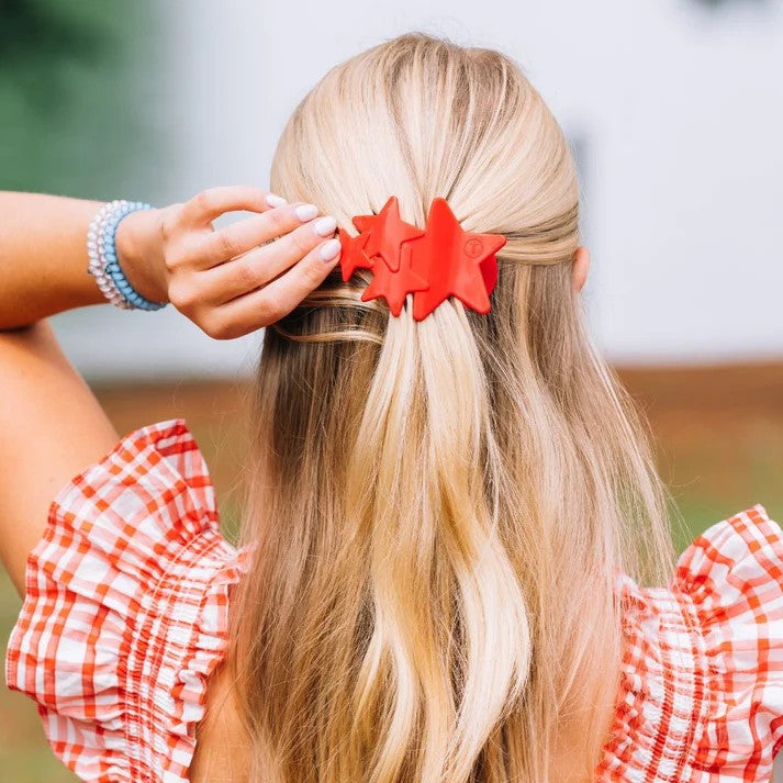 Shooting Stars Flat Hair Clips