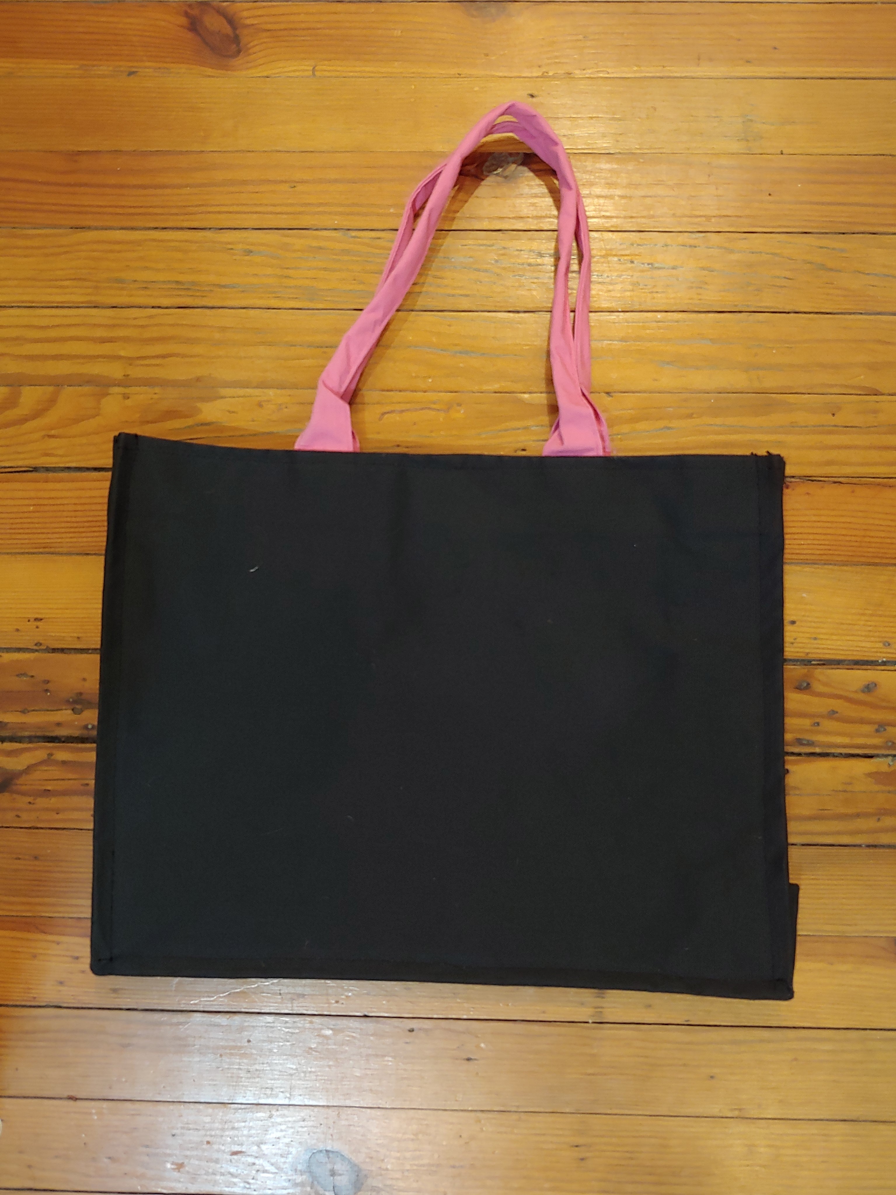 Two Color Canvas Tote Bags