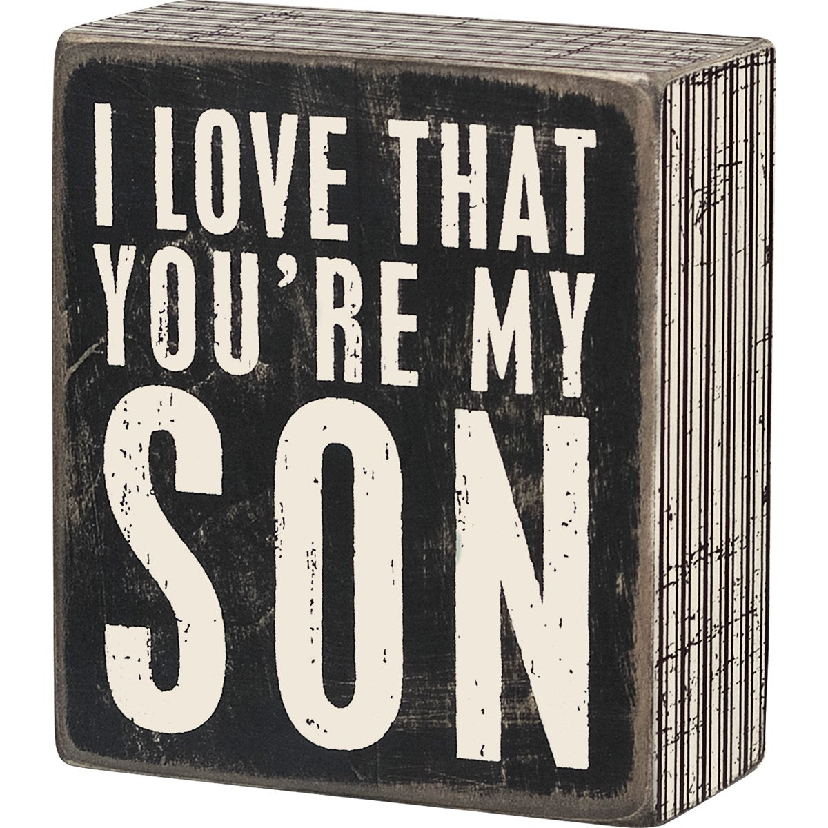 Wooden Box Sentiment Signs